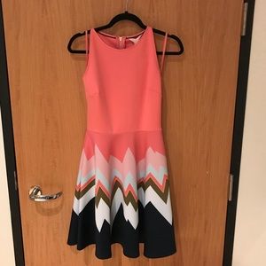 Ted Baker London Mississippi Halter Skater Dress